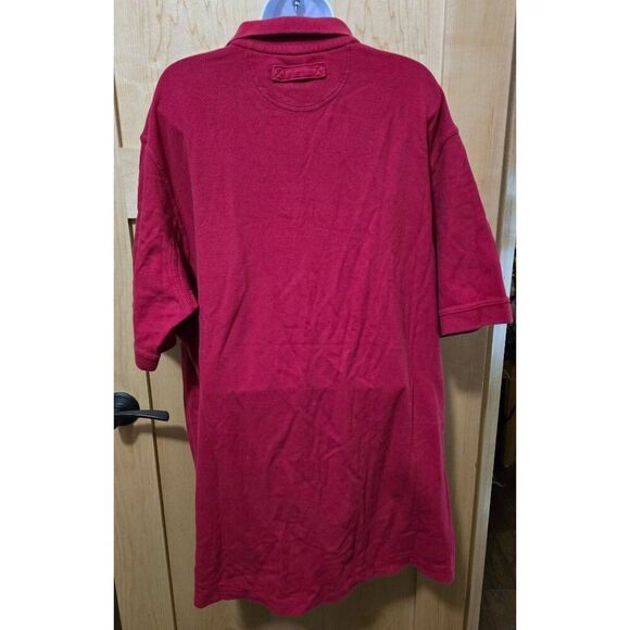 Duluth Trading Co. Mens Red Polo Shirt XLT 100% Cotton Casual Short Sleeve - Picture 3 of 5